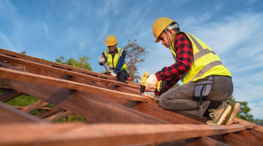 Professional New roof installation in Ashley, IN